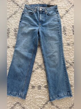 Rag & Bone women’s high rise wide leg jeans sz 27